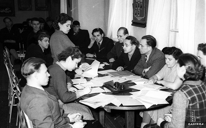 At the seminars for the preparation of counters of the All-Union Population Census of 1959 of the 4th census department of the Oktyabrsky district of Vitebsk, 1959, Vitebsk Photo Library of the editorial office of the newspaper 