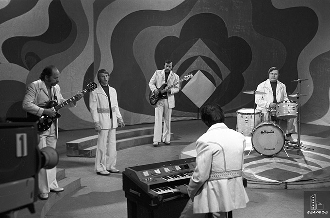 Выступление ВИА «Песняры» в студии Белорусского телевидения, 1974 г., г.Минск, Коллекционер К.Нетылев-стр. 0