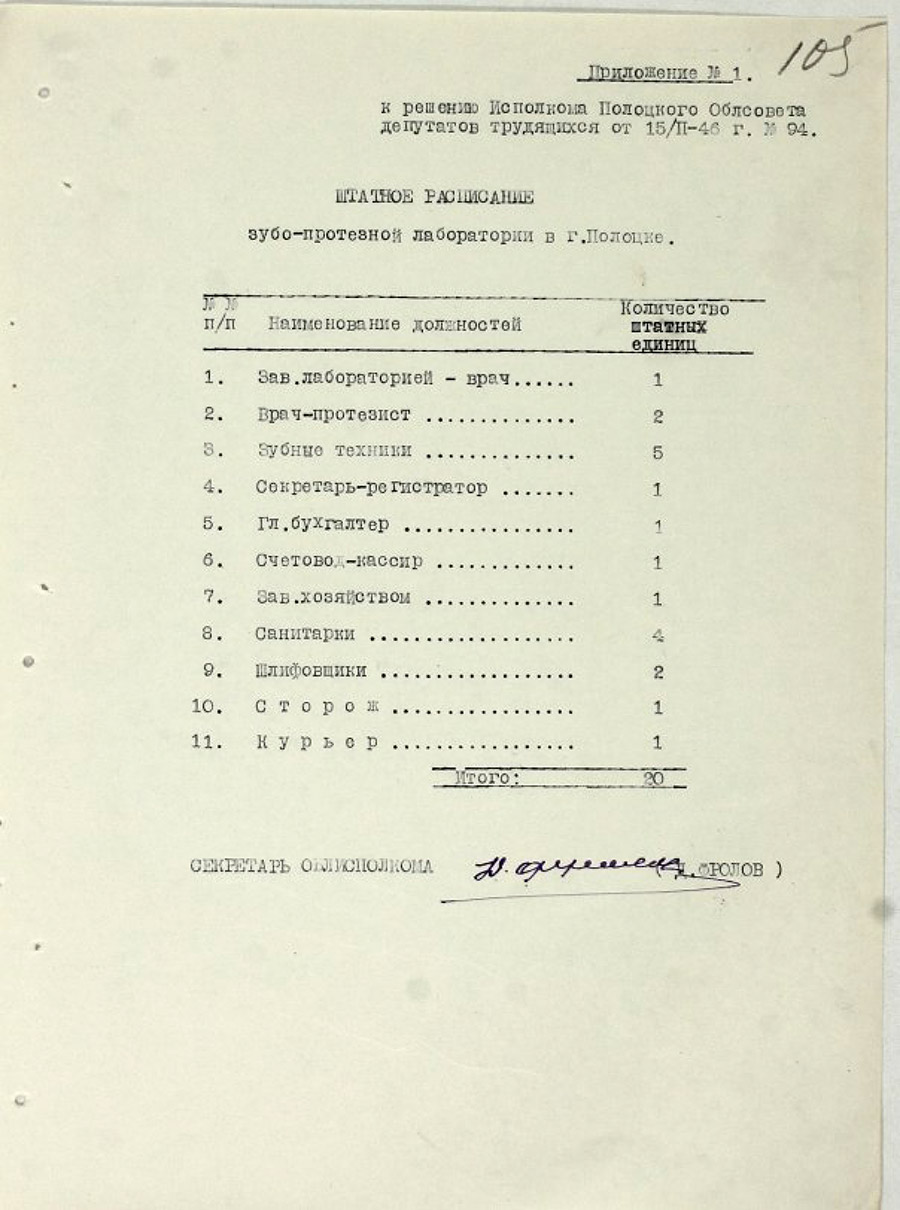 Протокол № 5 заседания Исполнительного комитета Полоцкого областного Совета депутатов трудящихся и его исполнительного комитета [Решение № 86 «О ходе строительства тепловой электростанции в городе Полоцке», Решение № 89 «О создании в городе Полоцке областного историко-краеведческого музея»]-стр. 23