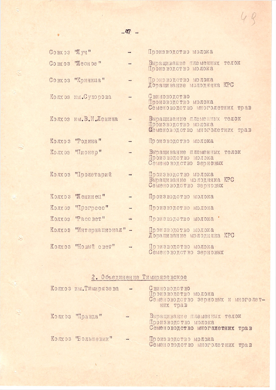 Решение № 68 Исполнительного комитета Копыльского районного Совета депутатов трудящихся «О создании производственных сельскохозяйственных объединений»-стр. 1