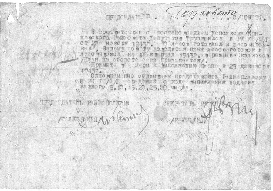 План развития сельского хозяйства по колхозам горсовета Кричевского района на 1946 год-стр. 3